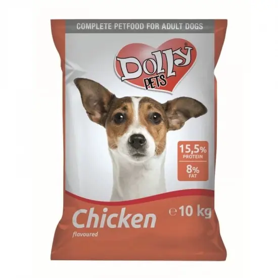 Vedd meg online Dolly száraz kutyaeledel csirkés 10kg