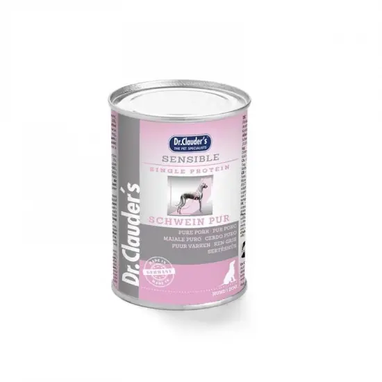 Expressz szállítás Dr.Clauders Konzerv Selected Meat Sensible Sertés Pure 400g (HU)