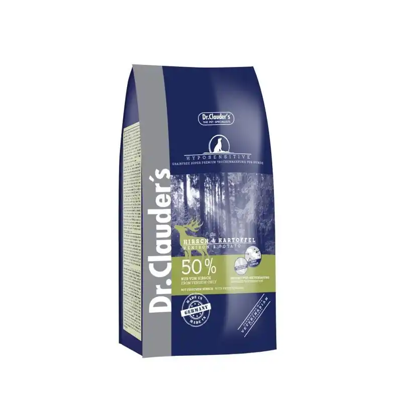 Dr.Clauders Adult Hyposensitive Szarvas&Burgonya 350g Újdonság