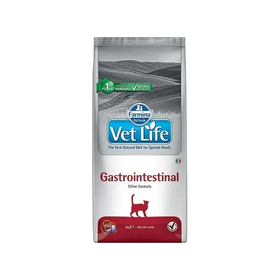 Vet Life Natural Diet Cat Gastrointestinal 2kg Gyors szállítás
