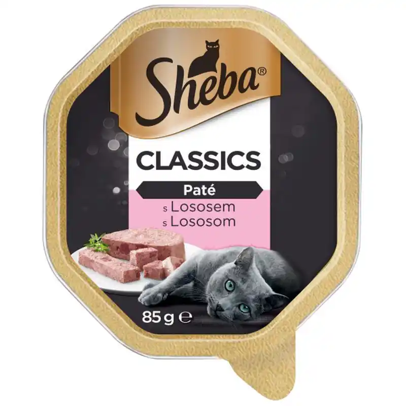 Árcsökkenés Sheba Alutálca Lazac 85gr