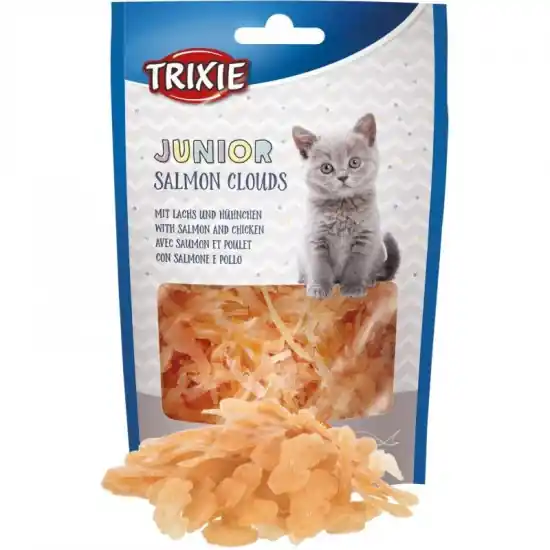 Trixie Jutalomfalat Kölyökmacskának Lazacfelhők 40g Alacsony ár