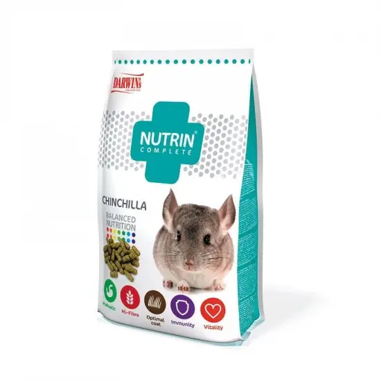 Nutrin Complete Csincsilla és Degu Eledel 400g Újdonság
