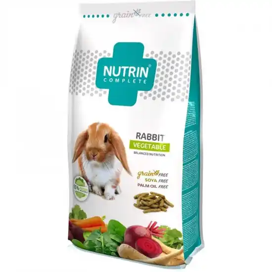 Biztonságos fizetés Nutrin Complete Nyúleledel Gabonamentes Zöldség 1500g