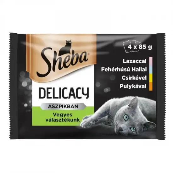 SHEBA alutas 4-pack mix 4*85g Árcsökkenés