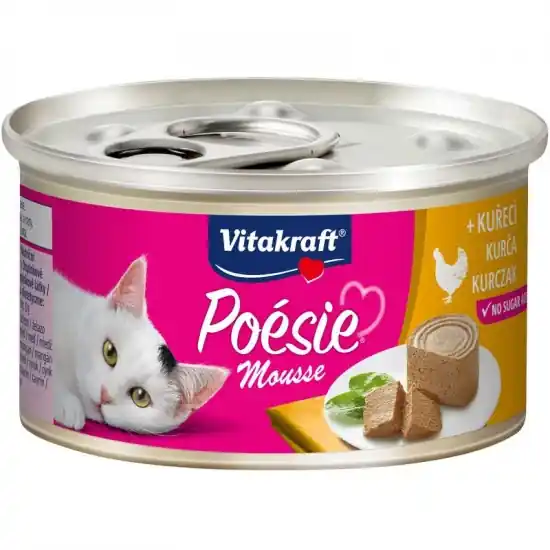 Vitakraft Poésie Macska Konzerv Csirke 85g Ne maradj le