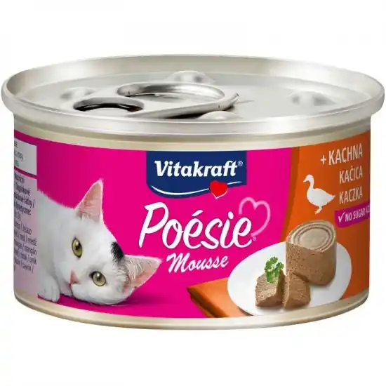 Vitakraft Poésie Macska Konzerv Kacsa 85g Végkiárusítás