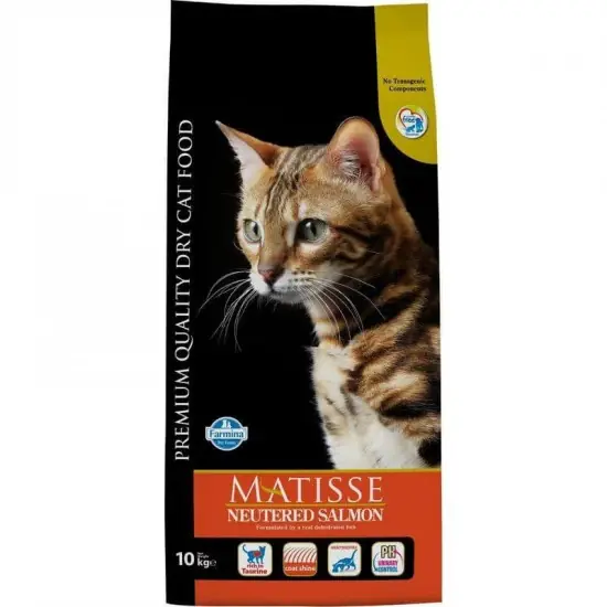 Biztonságos fizetés Matisse Neutered Salmon 10kg