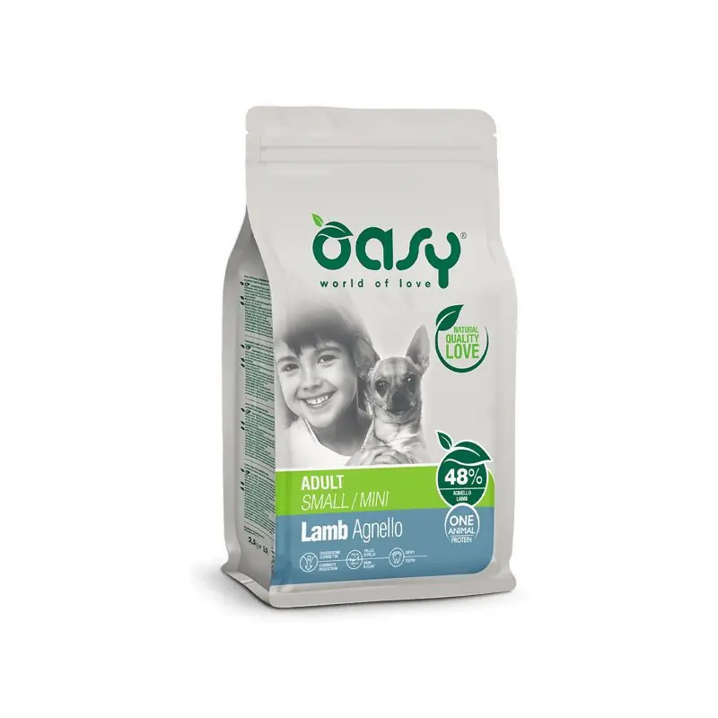 Oasy Dog OAP Adult Small/Mini Lamb 2,5kg Árengedmény