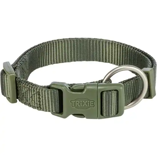 Prémium Trixie Nyakörv Premium L-XL 40-65 cm/25 mm, Oliva zöld