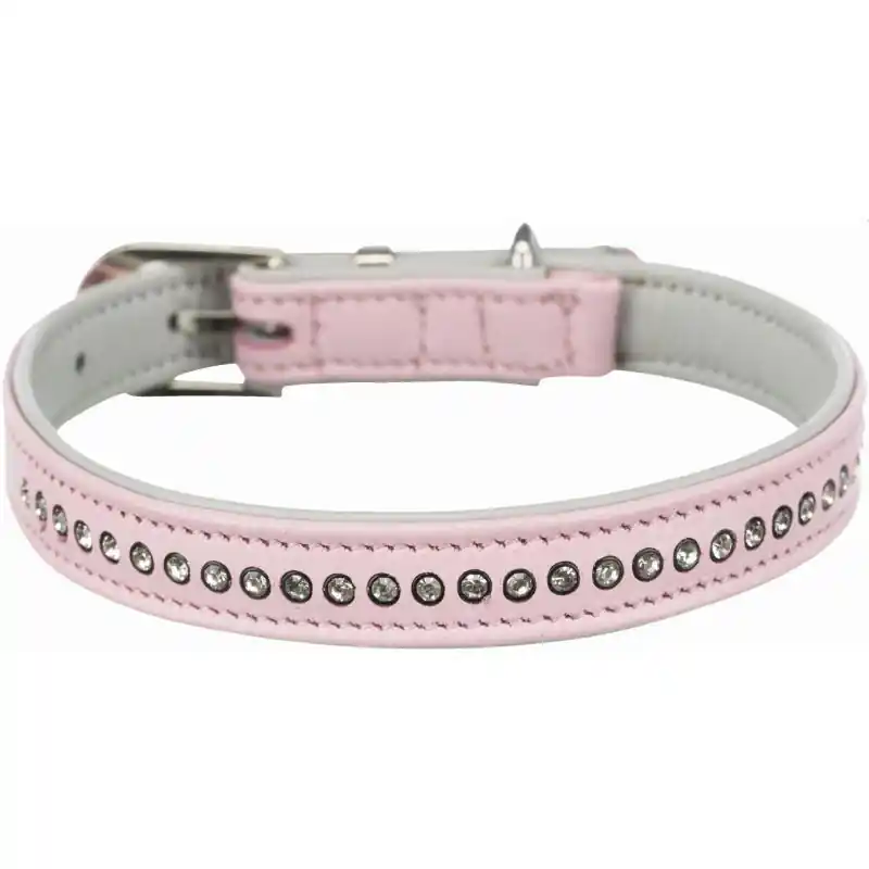 Árengedmény Trixie Nyakörv Active Comfort Strasszkövekkel XXS–XS 17–21cm/12mm Pink