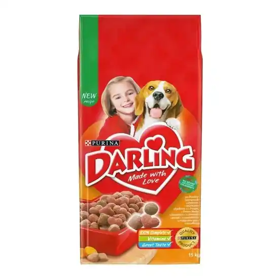 Darling Száraz Kutya Szárnyas+Zöldség 15kg Kiárusítás