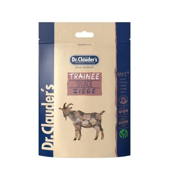 Dr.Clauders Dog Jutalomfalat Trainee Snack Goat 80g Kedvezményes ár