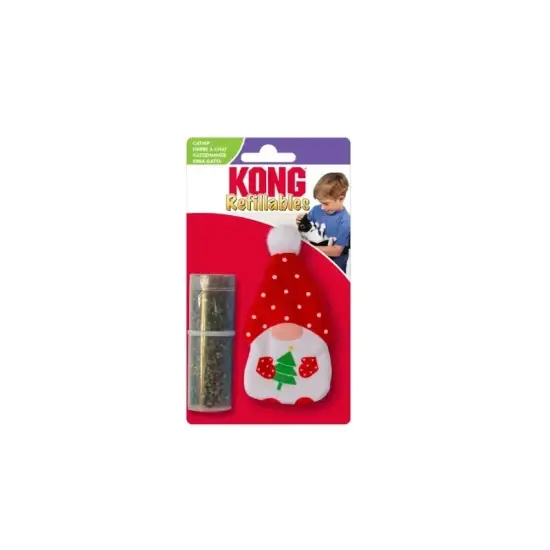 Kedvezmény KONG Holiday Macskamentával Tölthető Manó Macskajáték