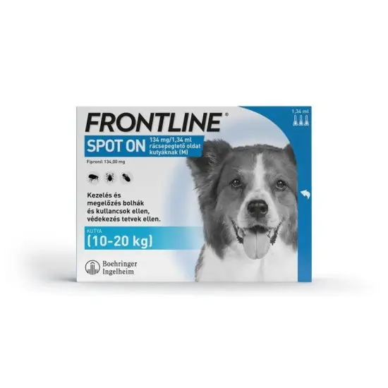 Frontline spot on M kutya 10-20 kg 3x Árengedmény
