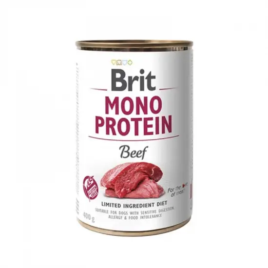 Vásárlói kedvenc Brit Mono Protein Marha/barna rizs 400g