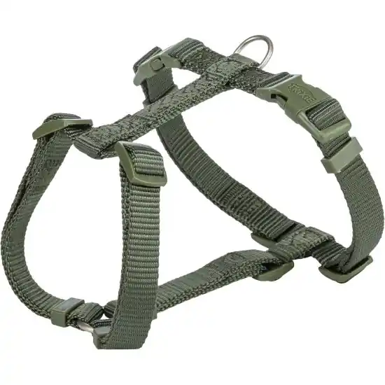 Kiárusítás Trixie Hám-H Premium S-M 42-60cm/15 mm, Oliva zöld