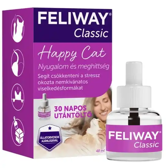 Olcsóbb Feliway Classic Utántöltő 48ml