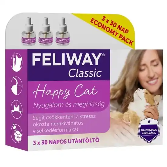 Kedvezmény Feliway Classic Utántöltő 3x 48ml