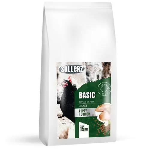 SullerZ Basic Puppy&Junior Chicken (Csirke) Kutyatáp Biztonságos vásárlás