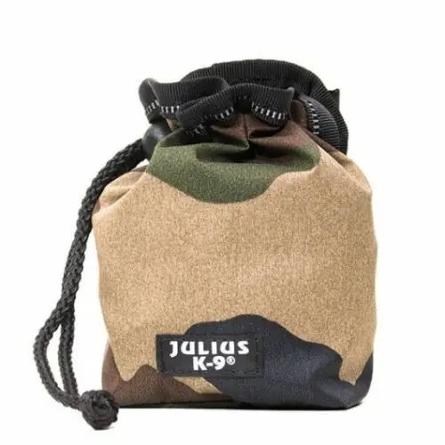 Julius K9 jutalomfalat tartó zsinóros fogóval – Terepmintás Alacsony ár