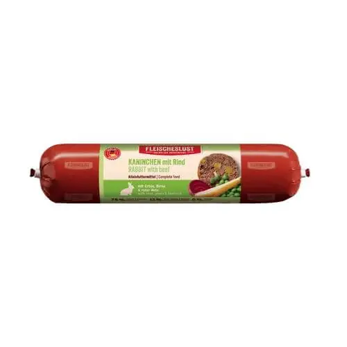 Népszerű MeatLove nyúl marhával, borsóval, körtével és céklával 800g