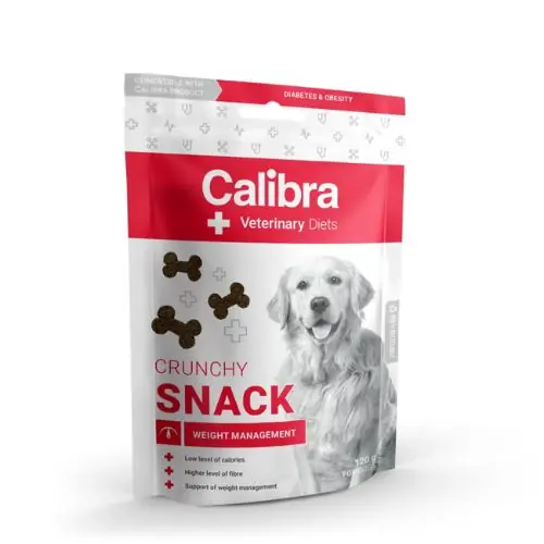 Végkiárusítás Calibra VD Dog Crunchy Snack Weight Management 120g