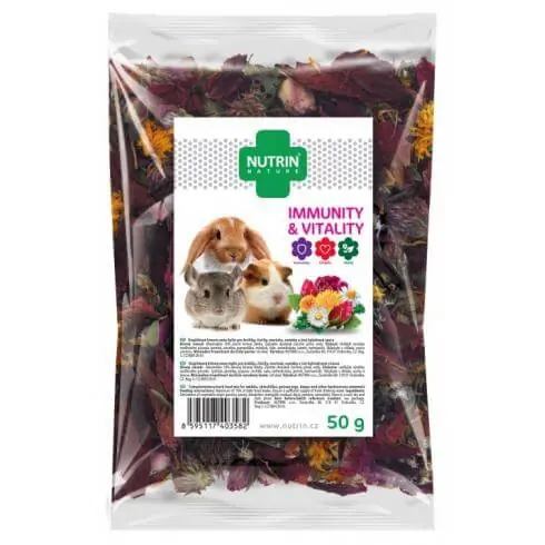 Utolsó esély Nutrin Nature Rágcsálóknak, Immunitás-Vitalitás 50g