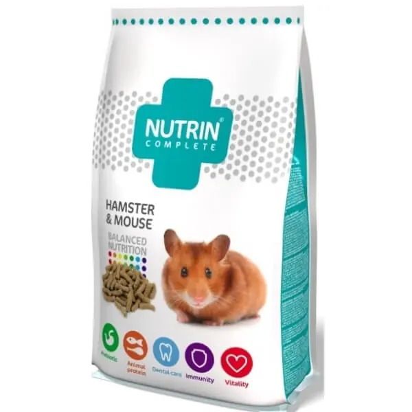 Biztonságos vásárlás Nutrin Complete Hörcsög Eledel 400g