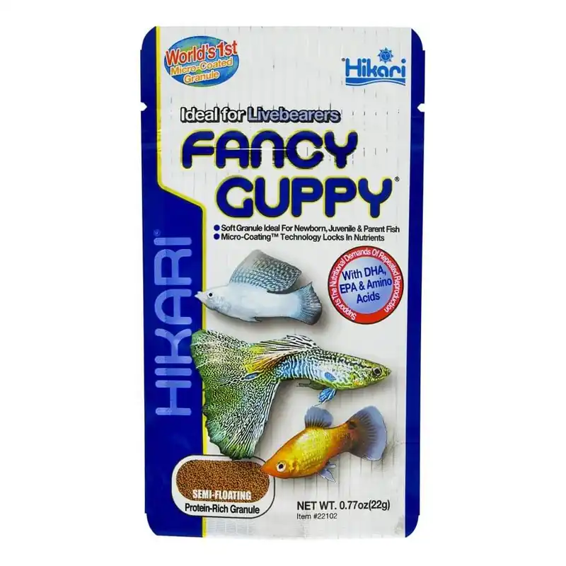 Gyors kiszállítás Hikari Fancy Guppy 22g