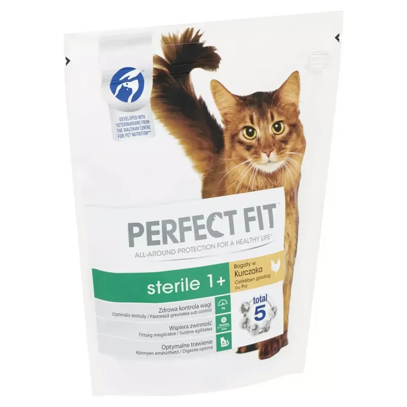 Vedd meg most Perfect Fit Steril Csirkés száraz macskatáp
