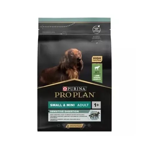 Végkiárusítás Purina Pro Plan Small & Mini Adult Sensitive Digestion bárányban gazdag száraz kutyaeledel