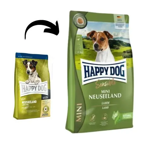 Olcsóbb Happy Dog Supreme Mini Neuseeland kutyatáp