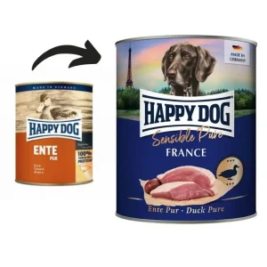 Akció Happy Dog France Pur (Kacsa)