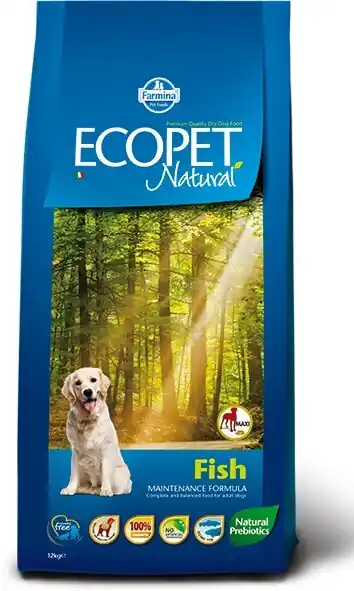 Kihagyhatatlan ajánlat Ecopet Natural Fish Medium kutyatáp