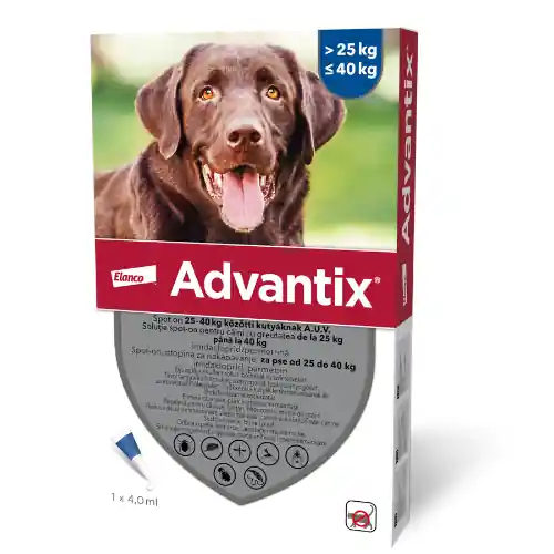 Advantix spot on 4 ml 25-40 kg Árengedmény