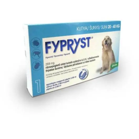 Prémium FYPRYST Spot On L 20-40kg-os Kutyáknak 2.68ml