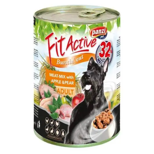 Panzi FitActive Adult Dog Meat-Mix konzerv Expressz szállítás