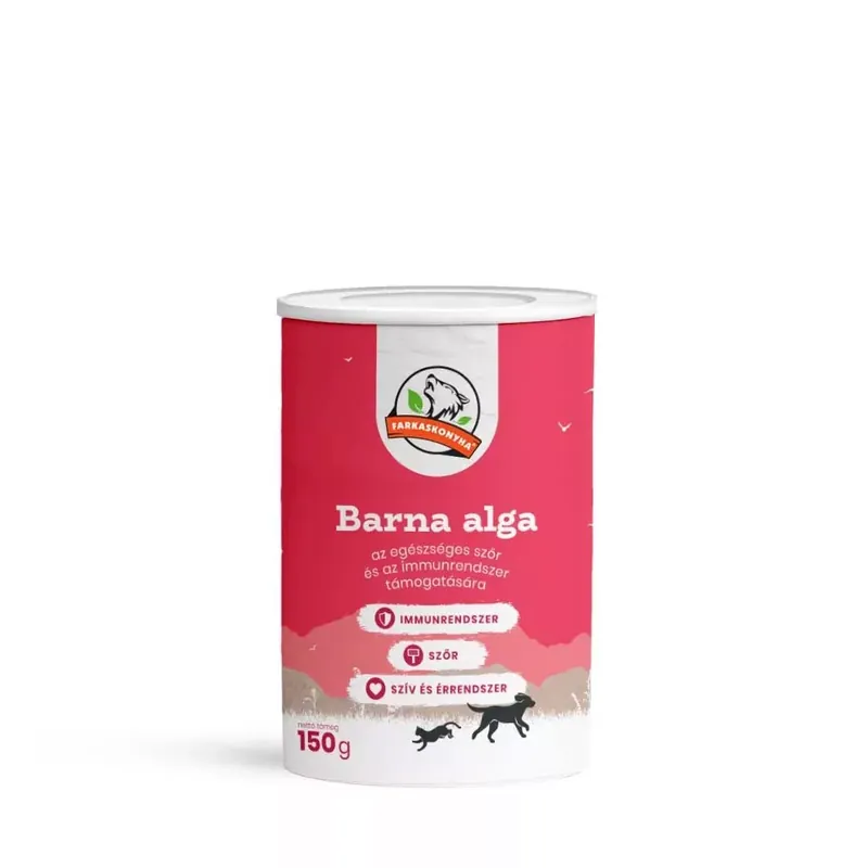 Gyors kiszállítás Farkaskonyha barna alga kutyák számára 150g