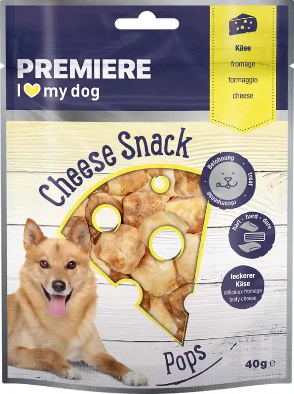 Premiere Cheese Pops mini kutya jutalomfalat 40g Végkiárusítás