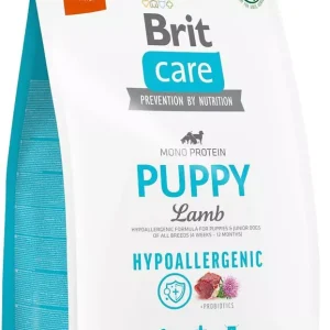 Expressz szállítás Brit Care Hypoallergenic száraz kutyaeledel puppy bárány 3kg