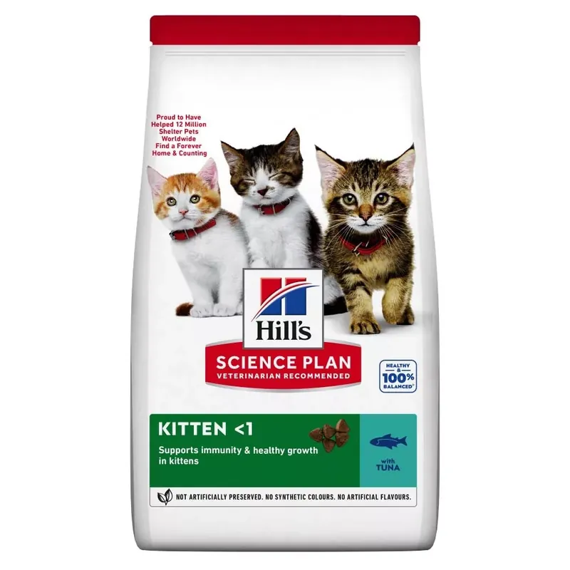 Hill‘s Science Plan Feline kitten száraz macskaeledel tonhal 1,5kg Szuper ajánlat
