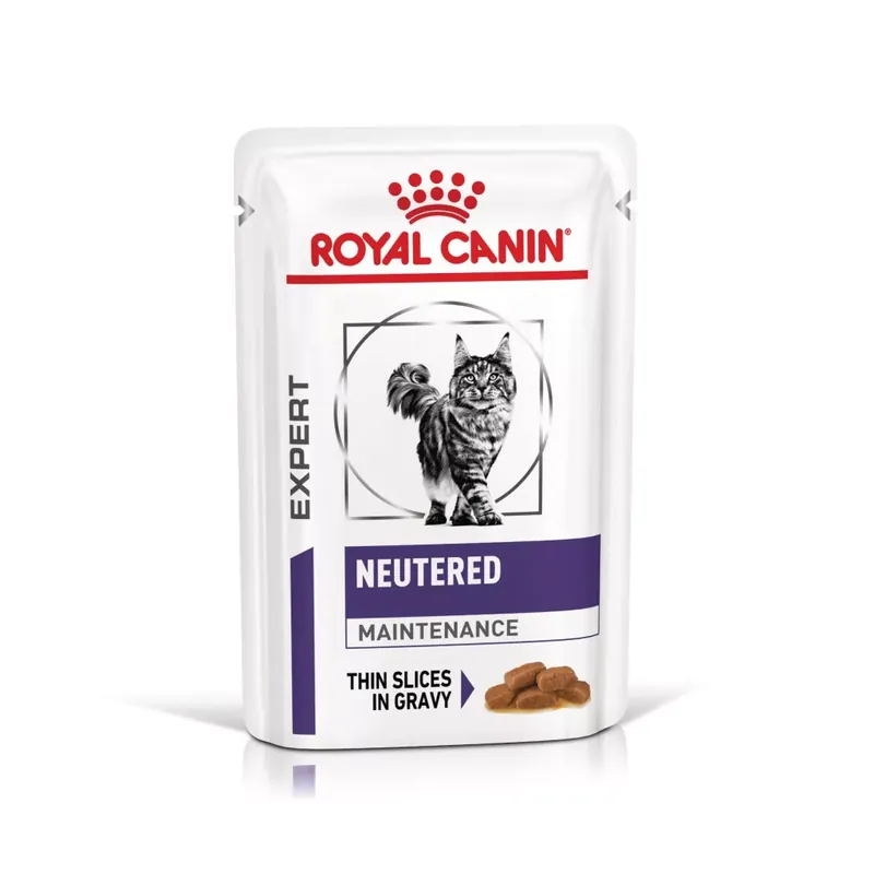 Árengedmény Royal Canin Veterinary Neutered maintenance ivartalanított alutasak macskaeledel 12x85g