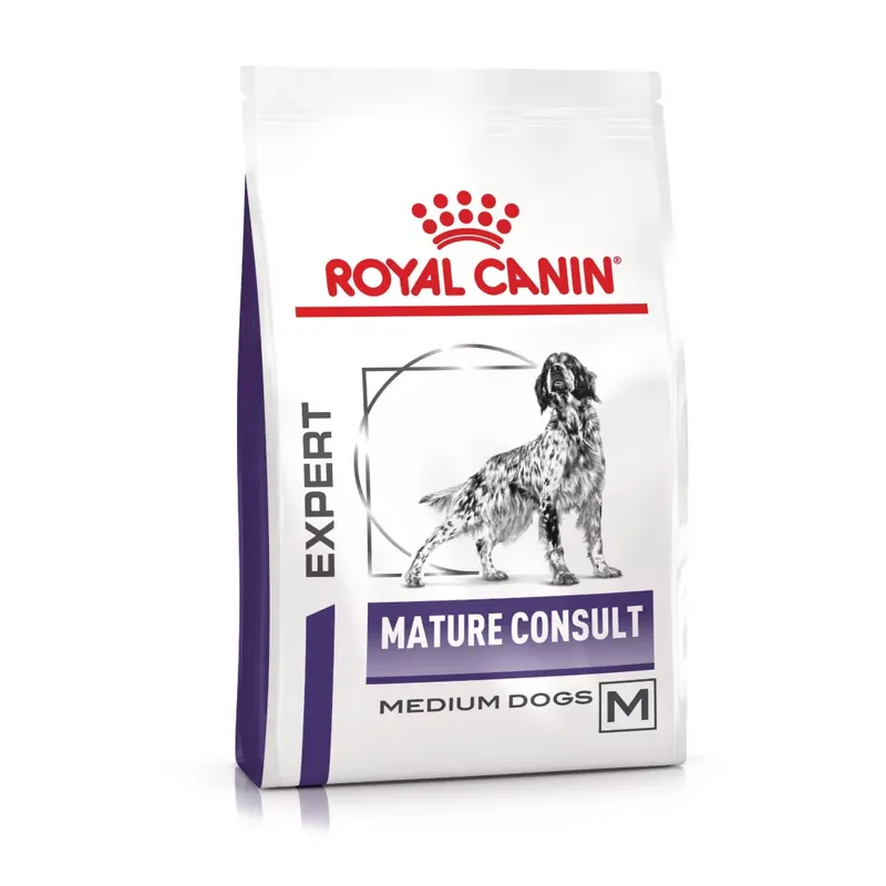 Royal Canin Veterinary Mature consult M közepestestű idős kor száraz kutyaeledel 10kg Olcsó