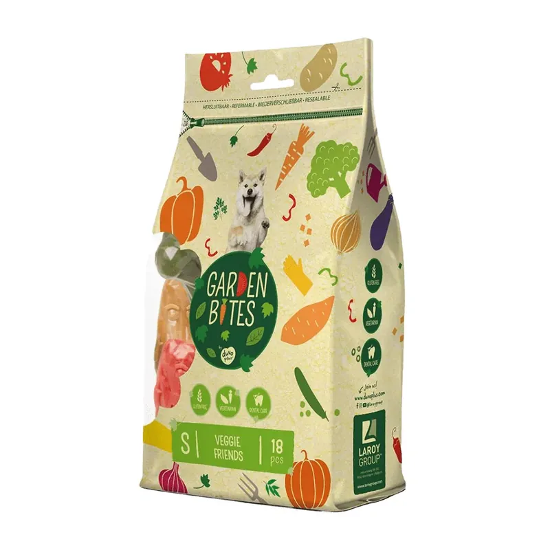 Duvo+ Garden Bites Veggie Friends kutya jutalomfalat 18db Expressz kézbesítés