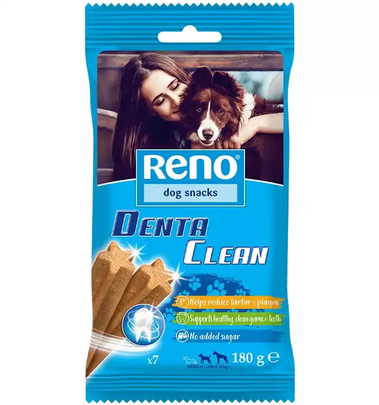 Reno Dental Sticks adult jutalomfalat közepes- és nagytestű kutyáknak M-L 180g Árengedmény