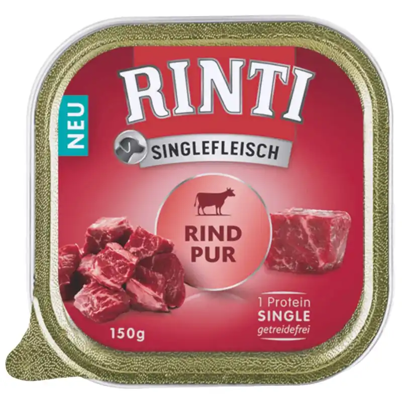 RINTI Pur kutya tálka marha 10x150g Árcsökkenés