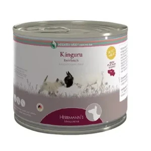 HERRMANN‘S kutya konzerv 100% kenguru 12x200g Kedvezményes ár