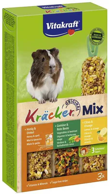 Vitakraft Kräcker kisemlős snack tengerimalacnak 3x56g Nézd meg most