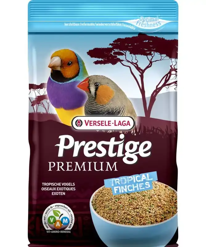 Azonnali szállítás Versele-Laga Prestige Premium madáreledel trópusi pintynek 800g